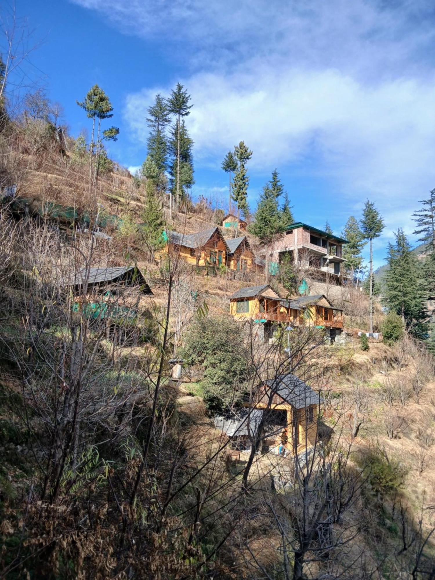 Swiss Cottage Jibhi Bagian luar foto